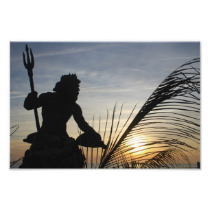 King Neptune Virginia Beach photo Print