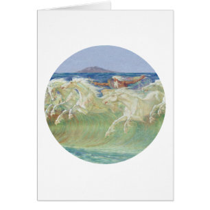 KING NEPTUNE'S HORSES RIDE THE WAVES