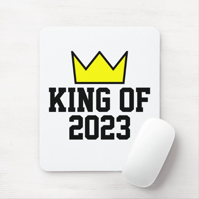 King Of 2023  Mouse Pad (With Mouse)