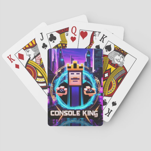 King of all Consoles Playing Cards (Back)