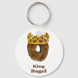 King of Bagels Keychain