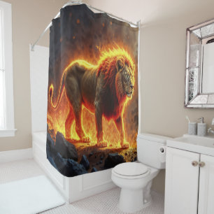 King of beasts Lion majestic infernal animal  