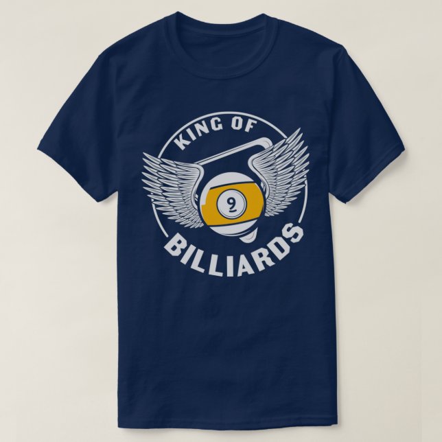 King Of Billiards 2022 T T-Shirt (Design Front)