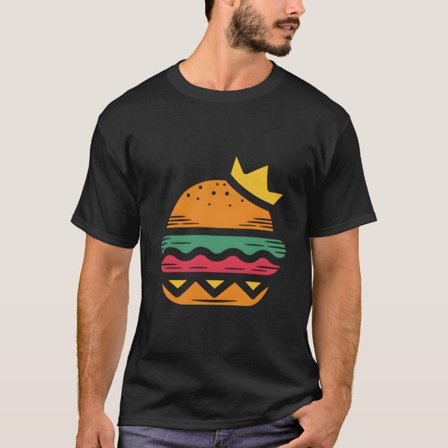 King Of Burgers T-Shirt (Front)