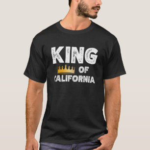 King Of California Pride USA State America Travel T-Shirt