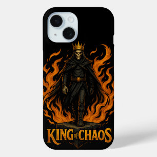 King of Chaos iPhone 15 Barely There Case Gothic