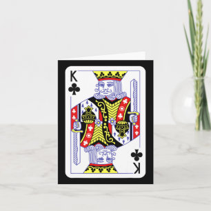 King Of Clubs Playing Cards Halloween Costume Deck