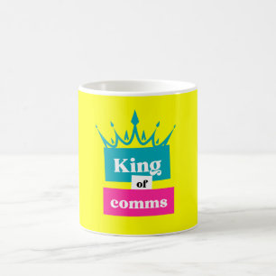 King of comms mug