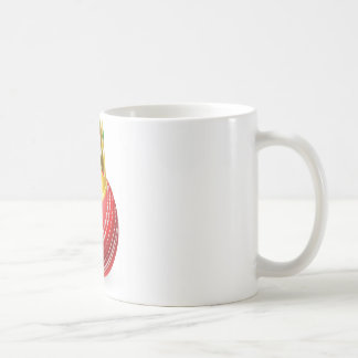 King of cricket coffee mug