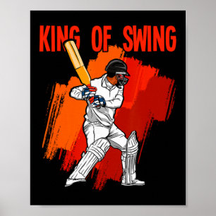King Of Cricket Poster
