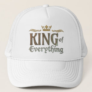 KING of Everything - Grand Medieval Royal Crown Trucker Hat