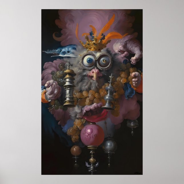 King of Furby Magic Poster (Front)