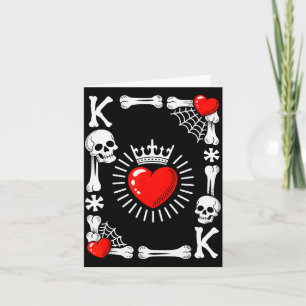 King Of Hearts Card Costume Funny Halloween King O
