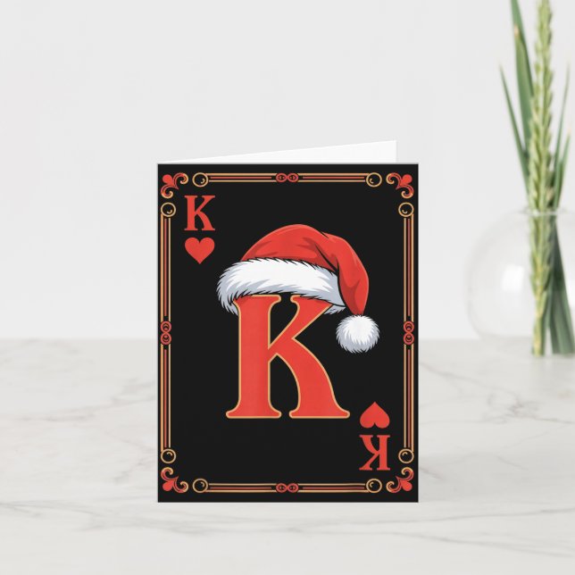 King Of Hearts Christmas Costume Playing Cards Kin (Front)