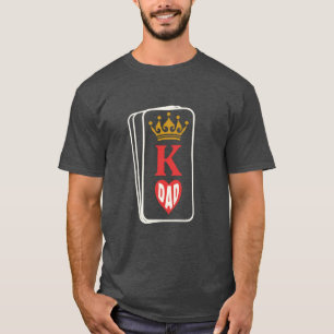 King of Hearts Dad's Day Crown T-Shirt