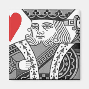 king of hearts magnet
