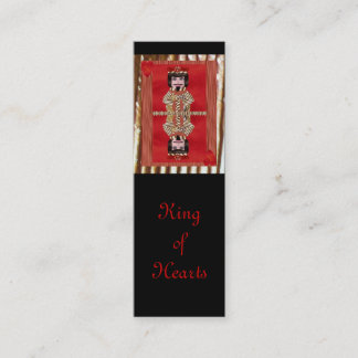 King of Hearts, Mini Bookmarks Mini Business Card