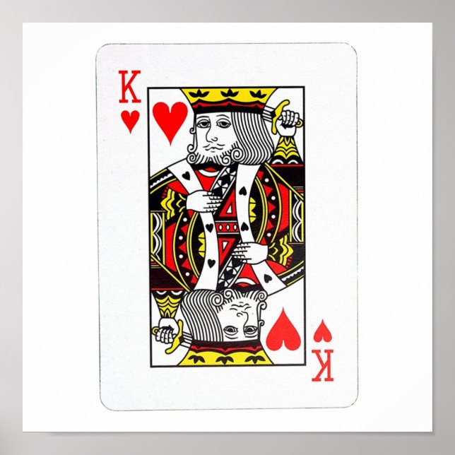 KING OF HEARTS POSTER (Front)