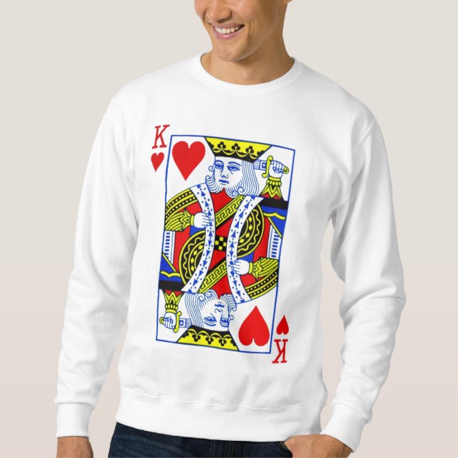 King of Hearts Sweatshirt (Front)