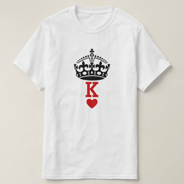 King of hearts T-Shirt (Design Front)