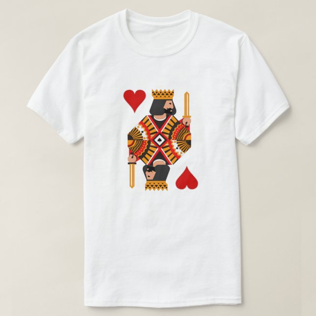 King of Hearts T-Shirt (Design Front)