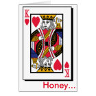 King of Hearts Valentine's Day Card