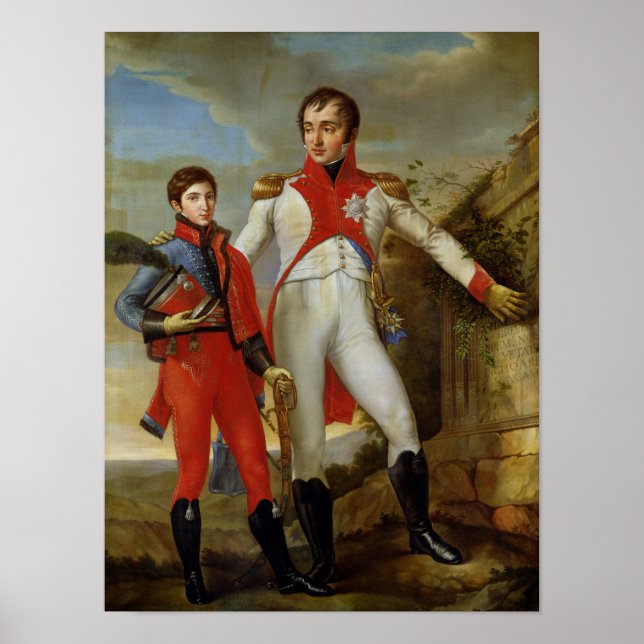 King of Holland and Crown Prince of Holland Poster (Front)