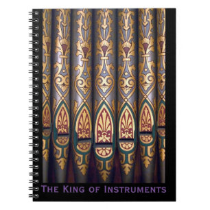 King of instruments notepad notebook