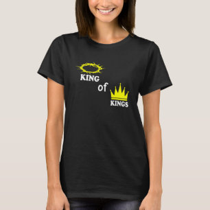 King Of Kings Christian Crown Love Joy Peace T-Shirt