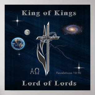 King Of KINGs Jesus poster