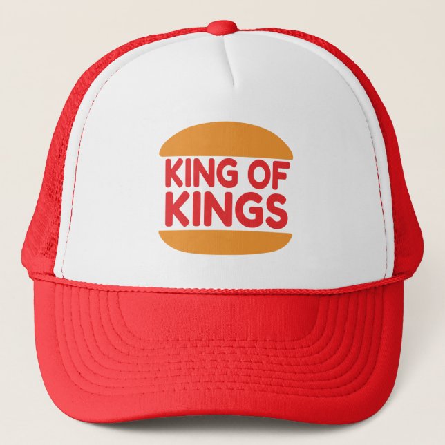 King of Kings Manna Trucker Hat (Front)