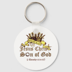 King of Kings Religious Keychain