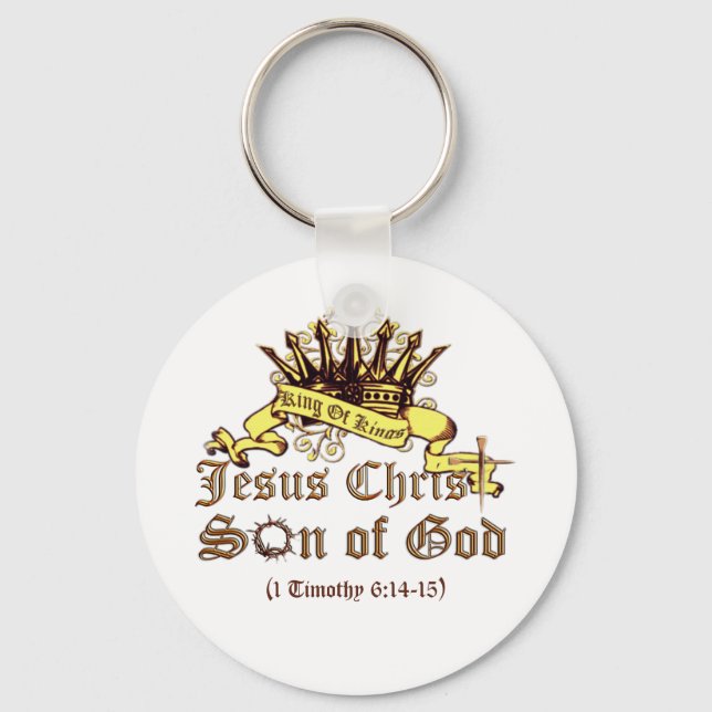 King of Kings Religious Keychain (Front)