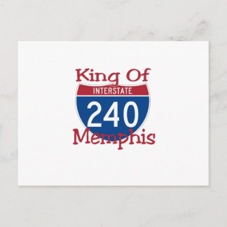 King Of Memphis Postcard