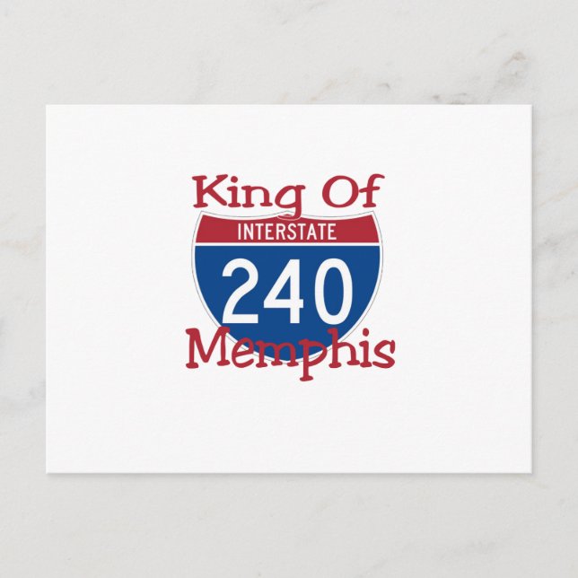 King Of Memphis Postcard (Front)