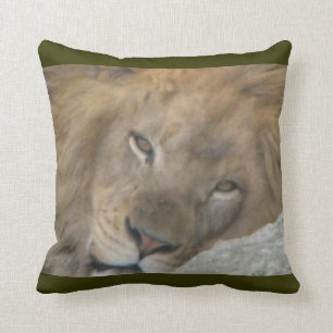 King of Nap Time Throw Pillow
