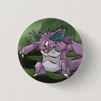King of Nidos 1 Inch Round Button