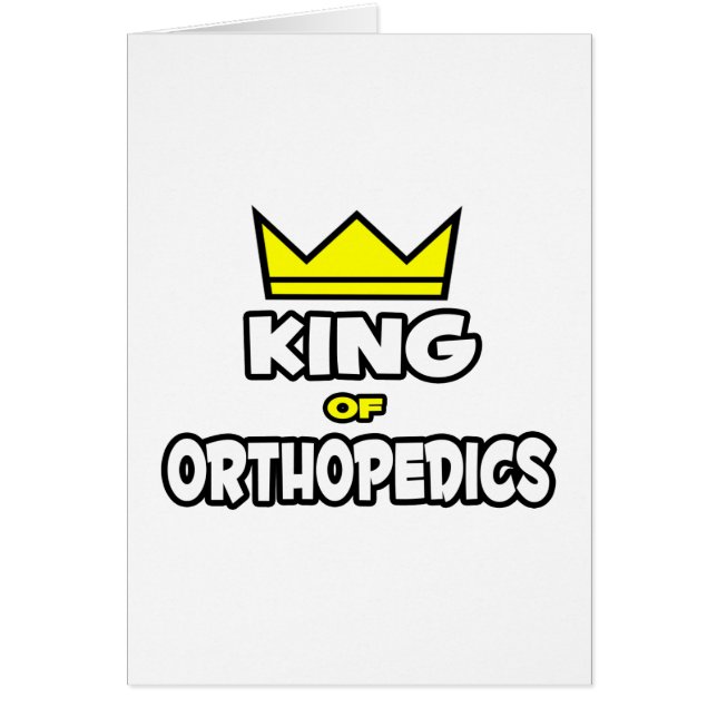 King of Orthopedics (Front)