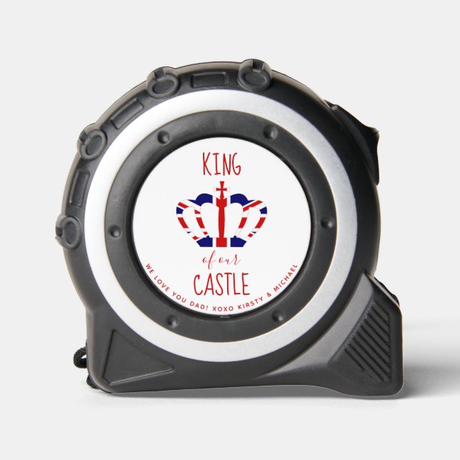 King of our Castle Union Jack Crown | Father's Day 1 (Front)