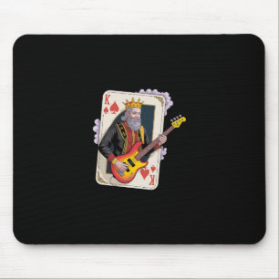 King Of Poker Strings – Guitar Playing Card Mouse Pad