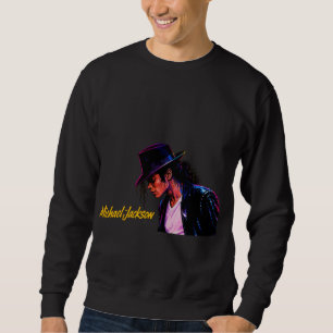 King of Pop Moonwalk Legend Retro Tribute Design Sweatshirt