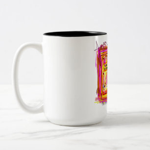 King of Pop Two-Tone Coffee Mug