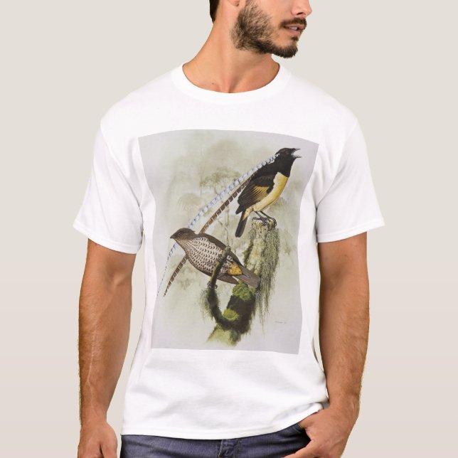 King of Saxony Bird of Paradise, male & female T-Shirt (Front)