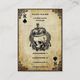 King of Spades - Business Card