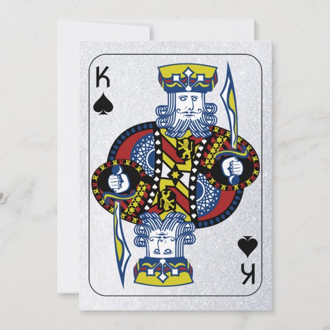 king of spades card (Front)
