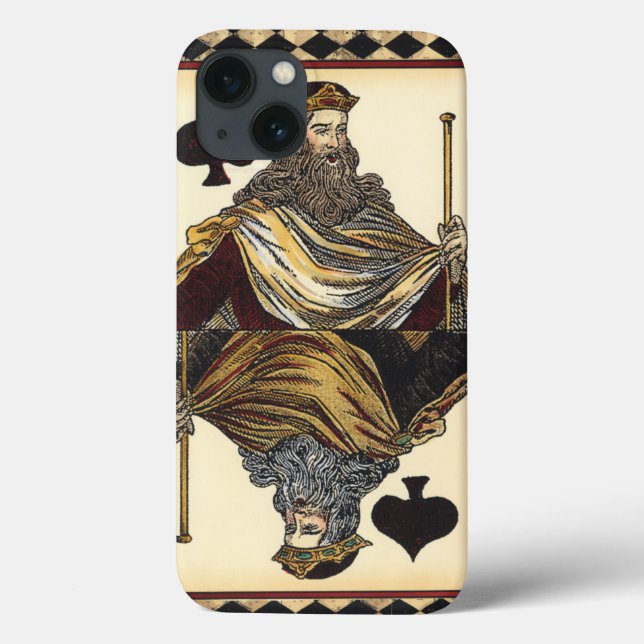 King of Spades Playing Card by Vision Studio Case-Mate iPhone Case (Back)