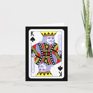 King Of Spades Playing Cards Halloween Costume Cas