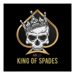 King of spades poster