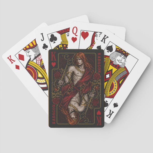 king of spades radagon playing cards (Back)