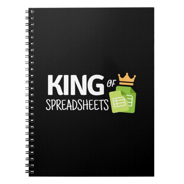 King of spreadsheets notebook (Front)